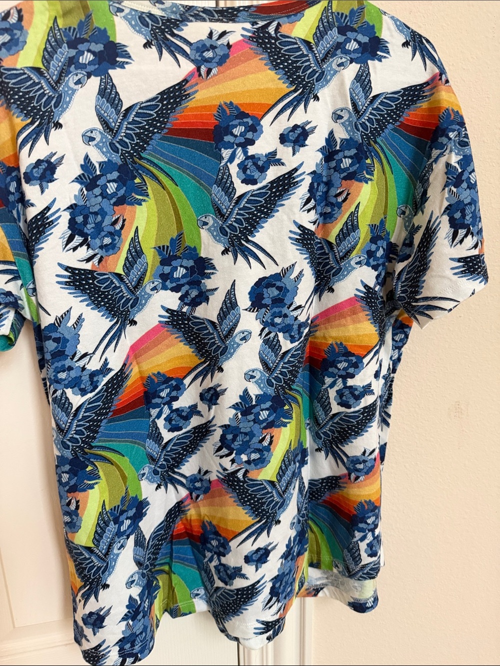 Farm Rio Anthropologie Short Sleeve Tee XL - Picture 4 of 4